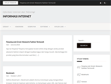 Tablet Screenshot of informasi-internet.com